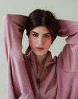 MOCK NECK ZIPPER - CLOUDLUX