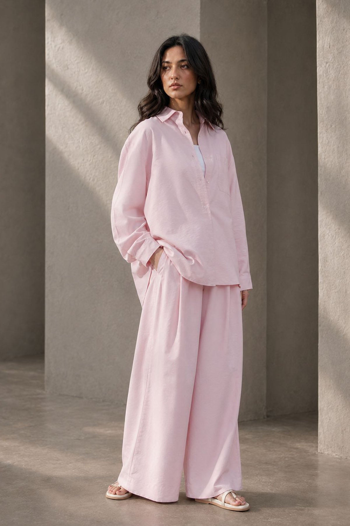 RELAXED PANTS - WRINKLED