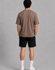 MEN OVERSIZED DOUBLE KNIT T-SHIRT