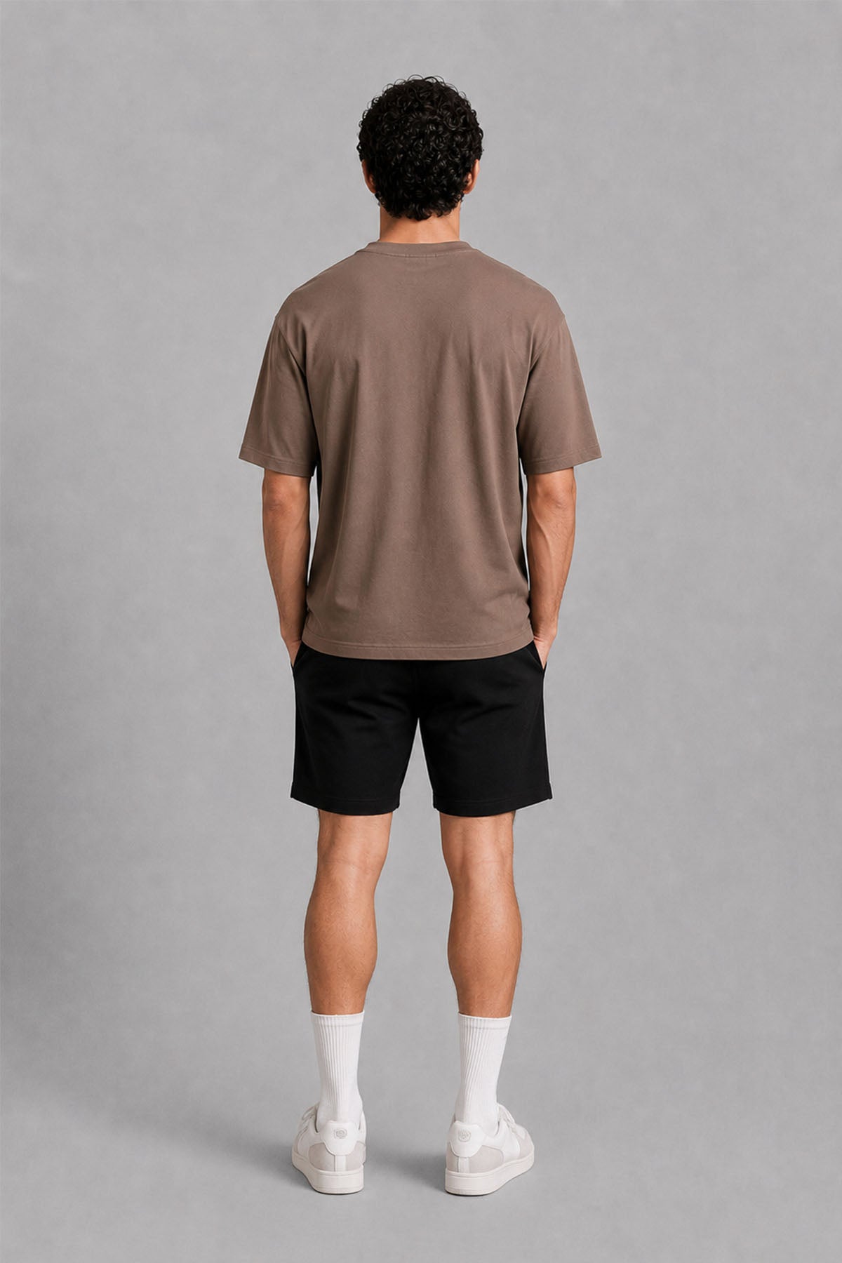 MEN OVERSIZED DOUBLE KNIT T-SHIRT