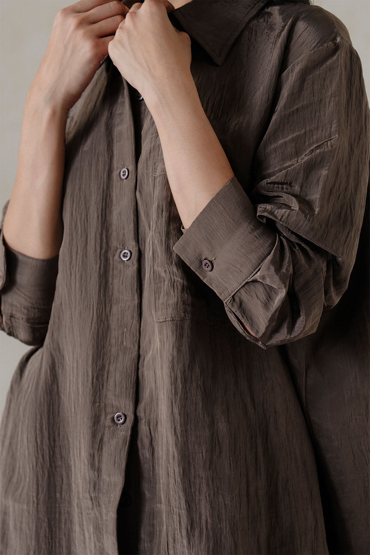 TEXTURED LONG TUNIC