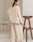 CONTRAST TRIM CO-ORD SET
