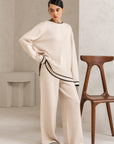 CONTRAST TRIM CO-ORD SET