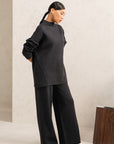 ESSENTIAL MOCK-NECK SET