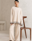 CONTRAST TRIM CO-ORD SET