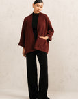 LIGHTWEIGHT OPEN CARDIGAN