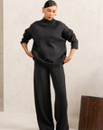 ESSENTIAL MOCK-NECK SET