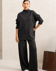 ESSENTIAL MOCK-NECK SET