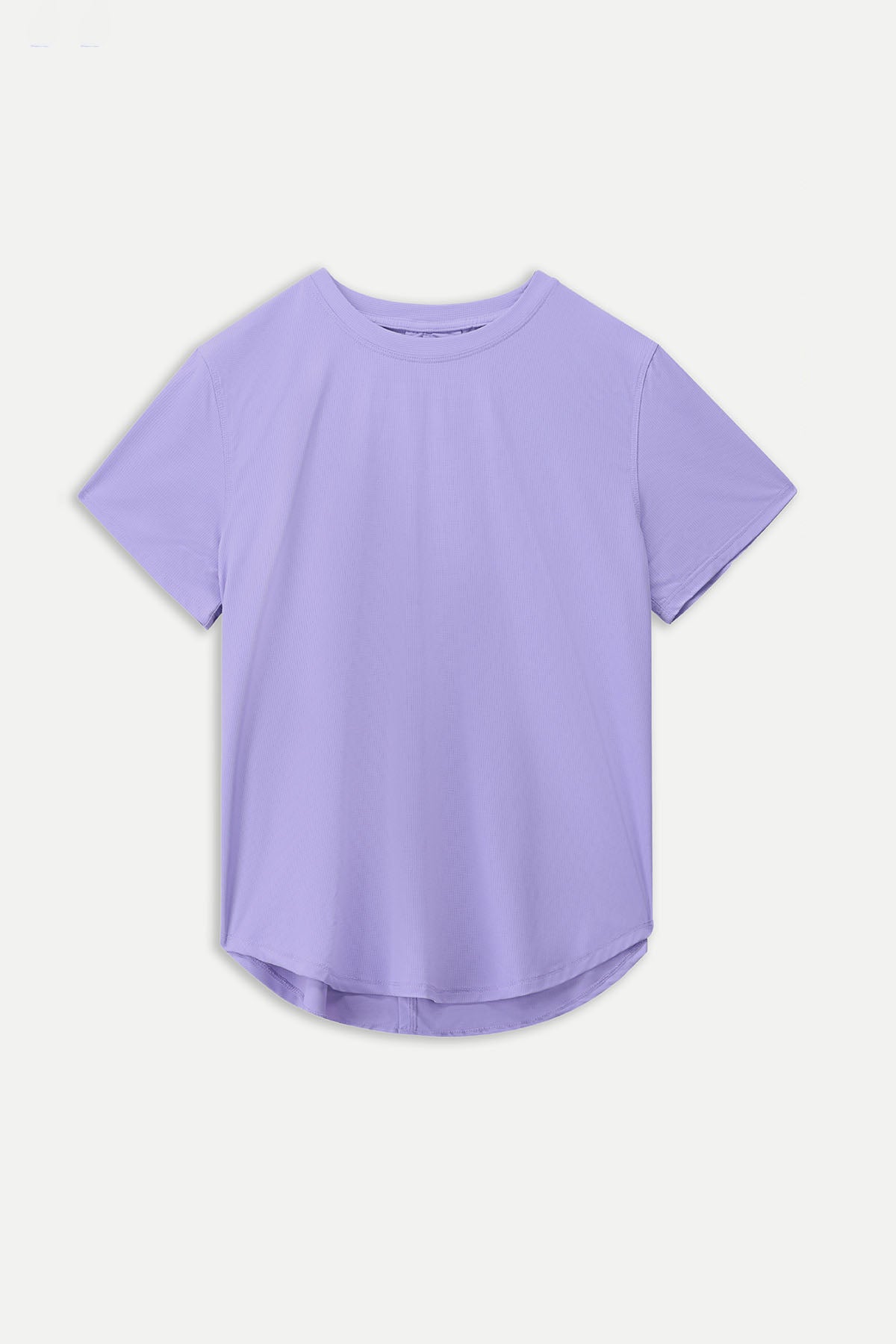 WOMEN SPLIT MESH TEE