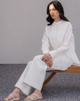 EMBROIDED POPLIN SHIRT