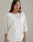 SHORT SLEEVE SHIRT-LINEN BLEND