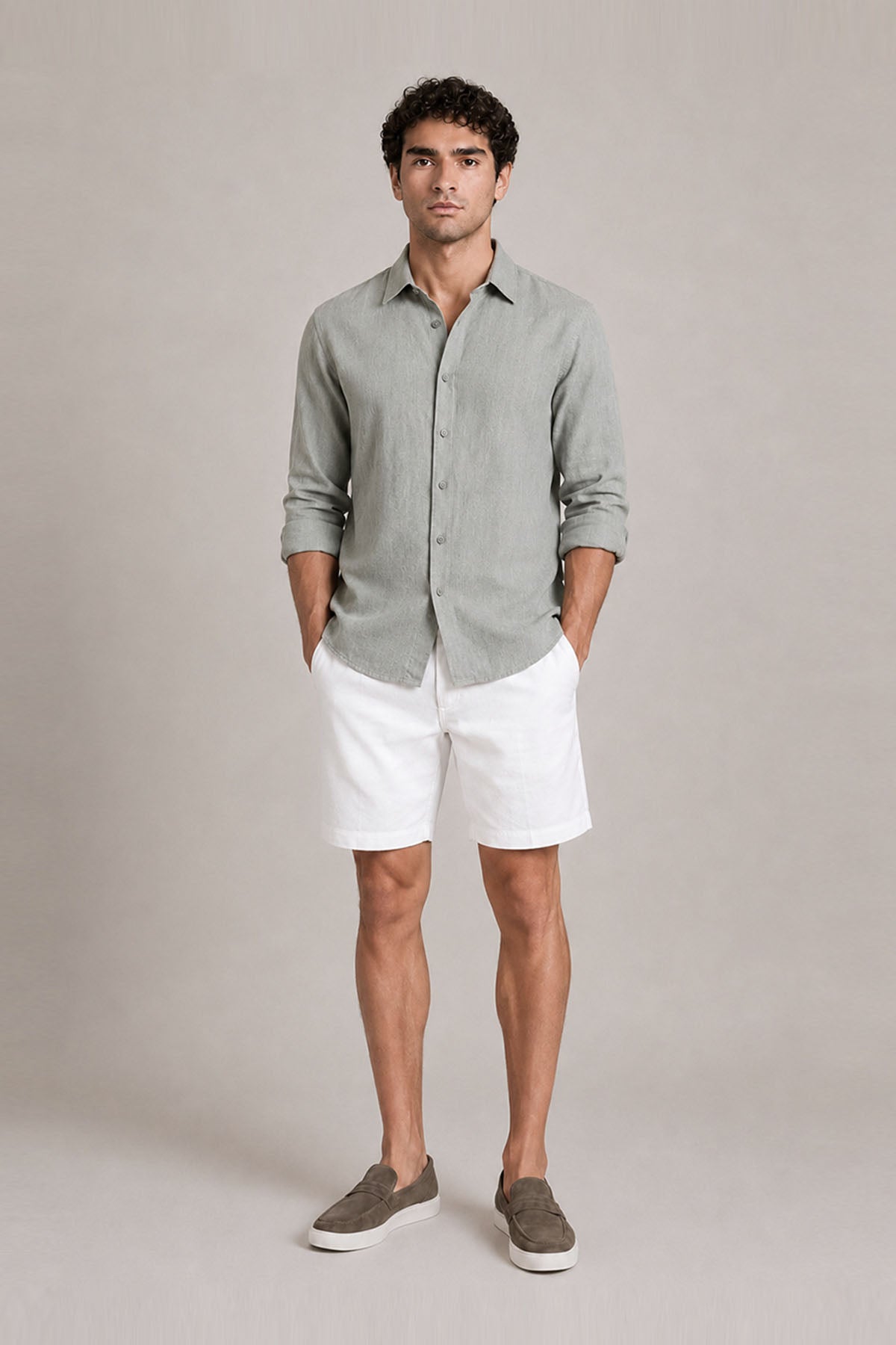 CLASSIC FULL SLEEVE 100% LINEN