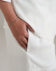 LINEN BLEND CULOTTE