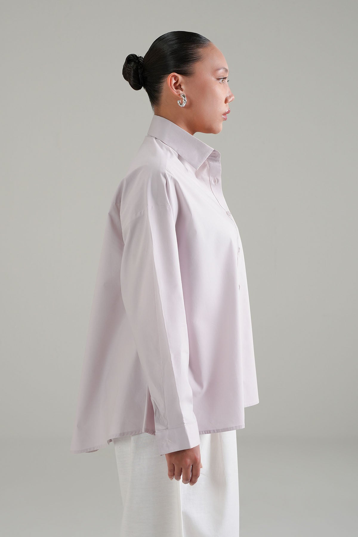 MODAL BLEND COLLAR SHIRT