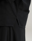 SHORT SLEEVE SHIRT-LINEN BLEND