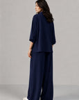 MOCK NECK SIDE SLIT CLOUDLUX