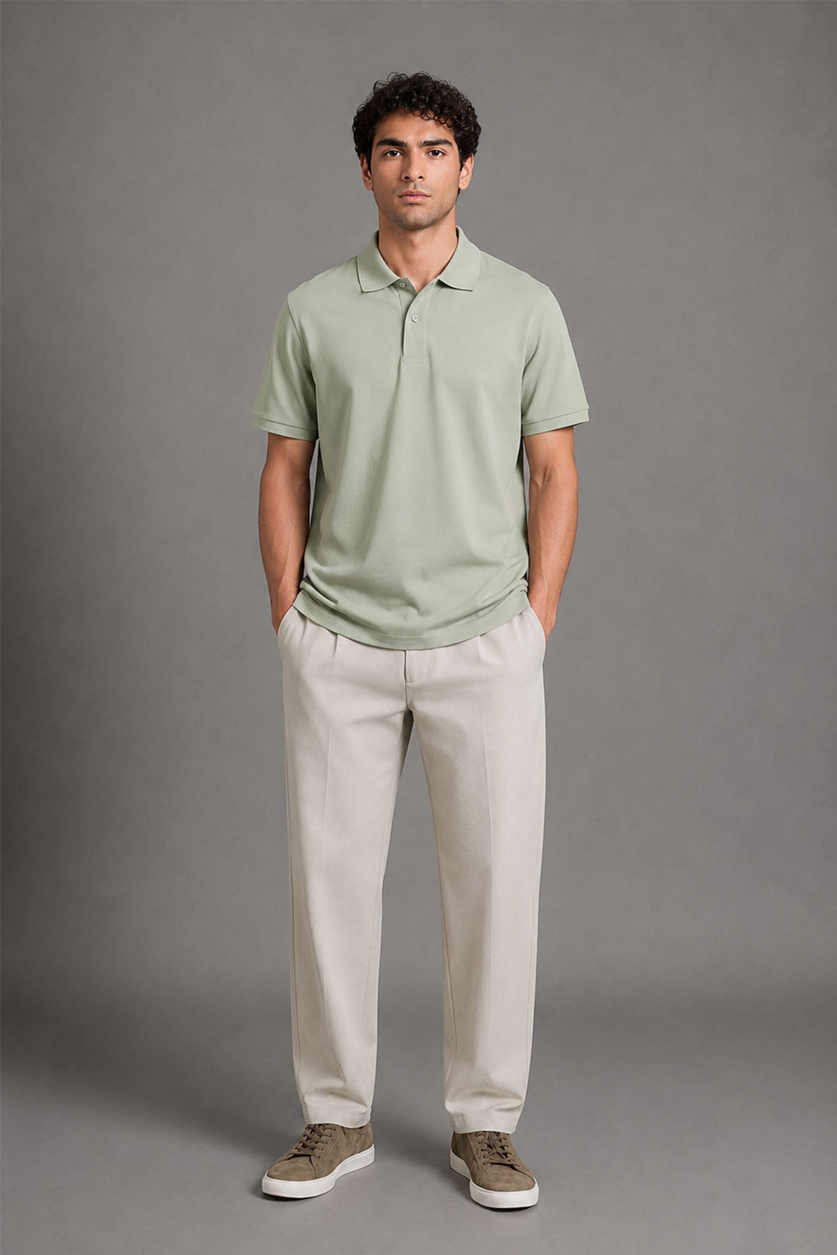 REGULAR FIT SUPIMA POLO