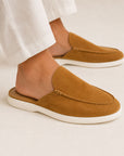 MEN SUEDE MULES
