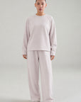 RELAXED PANTS PANELED-CLOUDLUX