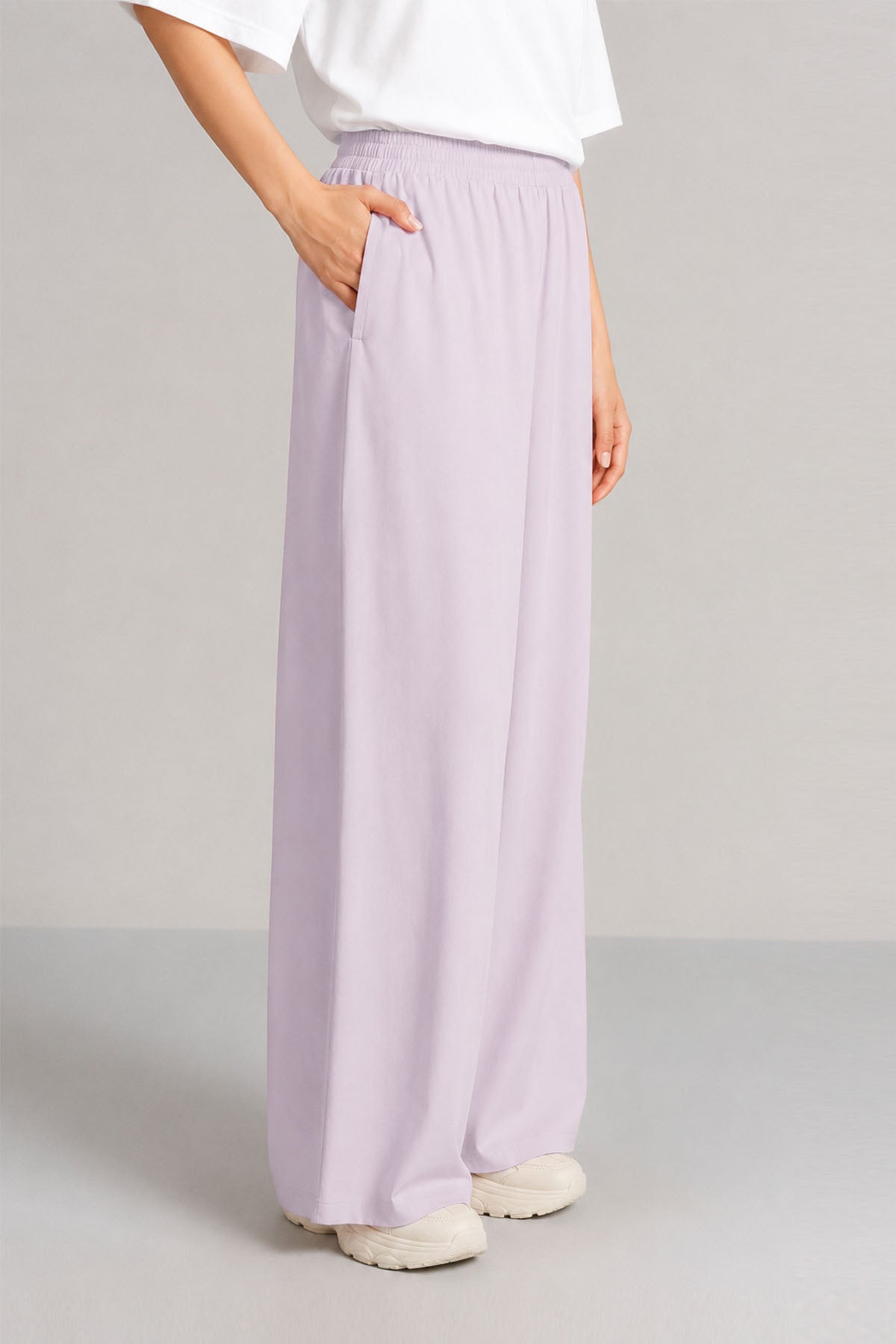 WIDE LEG RELAXED PANTS CLOUDLUX