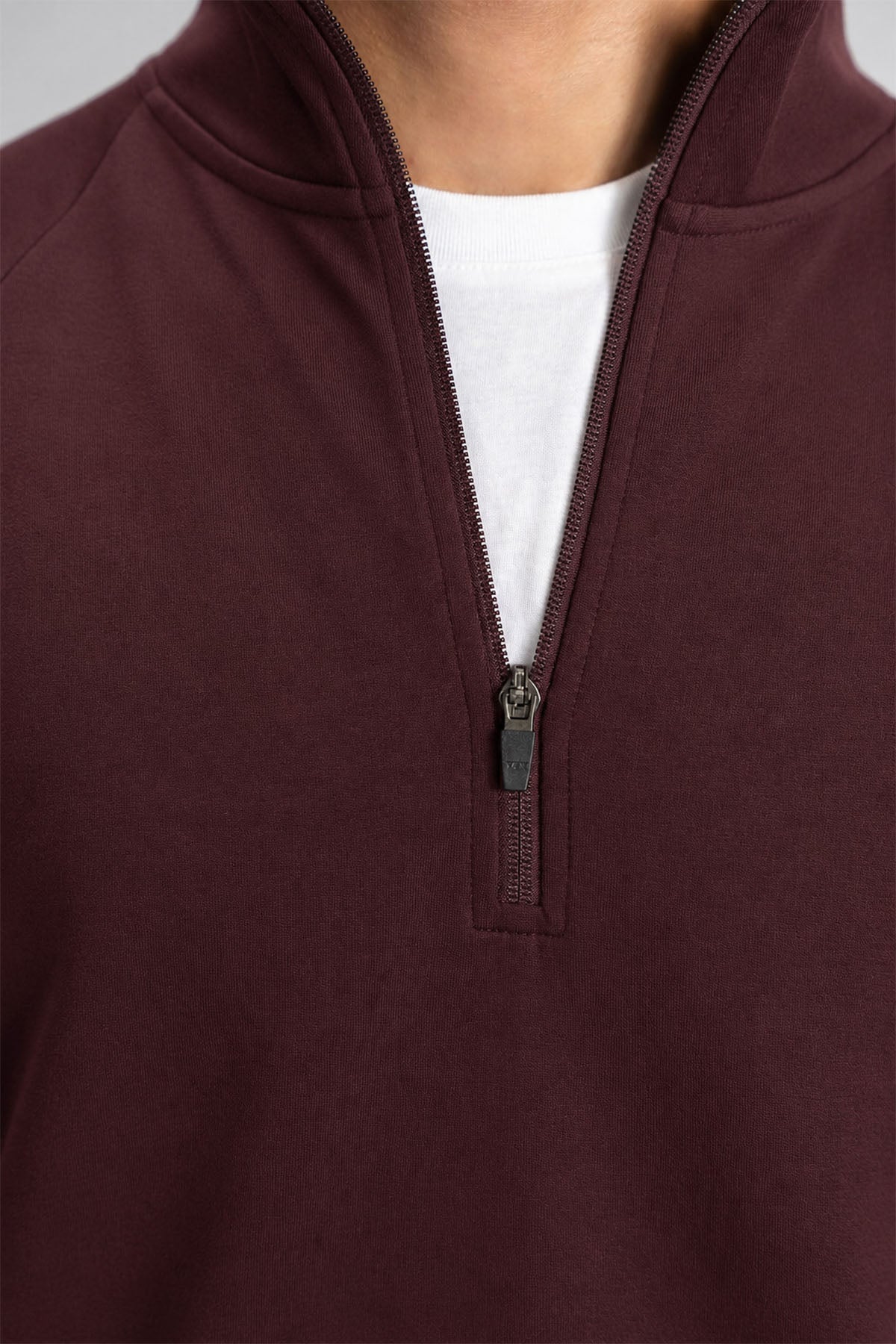 MEN QUARTER ZIP-DOUBLE KNIT