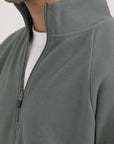 MEN QUARTER ZIP-DOUBLE KNIT