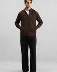 ZIPPER JACKET-DOUBLE KNIT