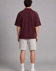 MEN OVERSIZED DOUBLE KNIT T-SHIRT