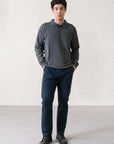 REFINED POLO SWEATER