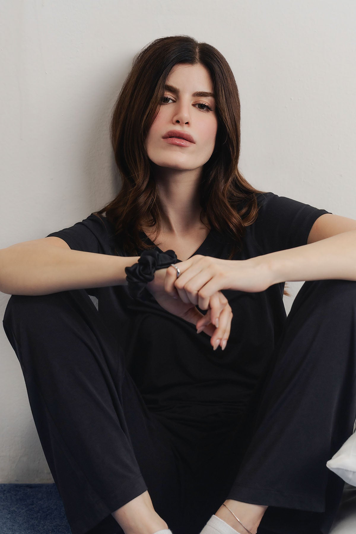 WOMEN V-NECK NIGHTSUIT CLOUDLUX