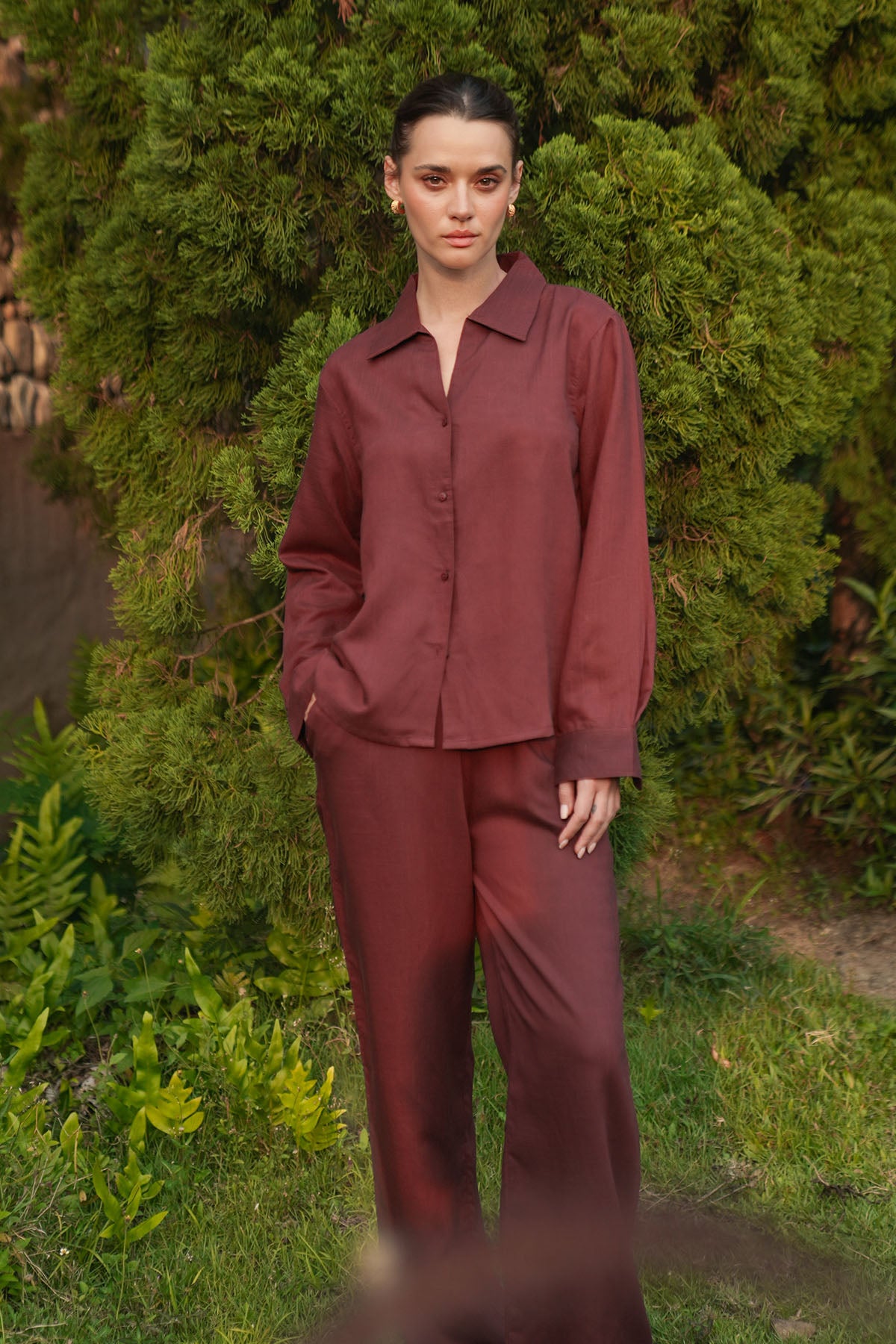 LINEN BLEND FULL SLEEVE