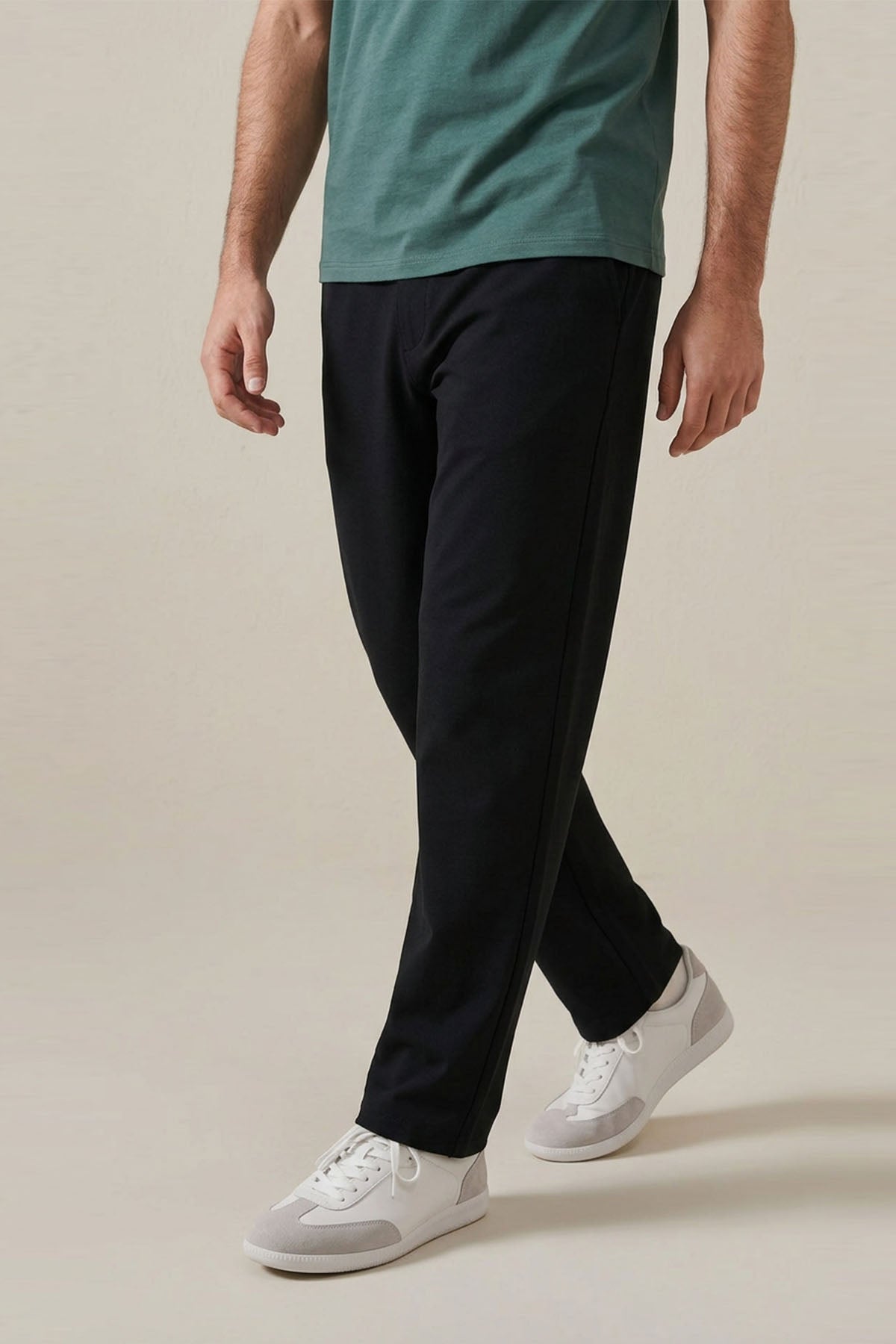 MEN LEATHER TRAINERS
