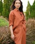 CLASSIC LINEN SHIRT- 100% LINEN