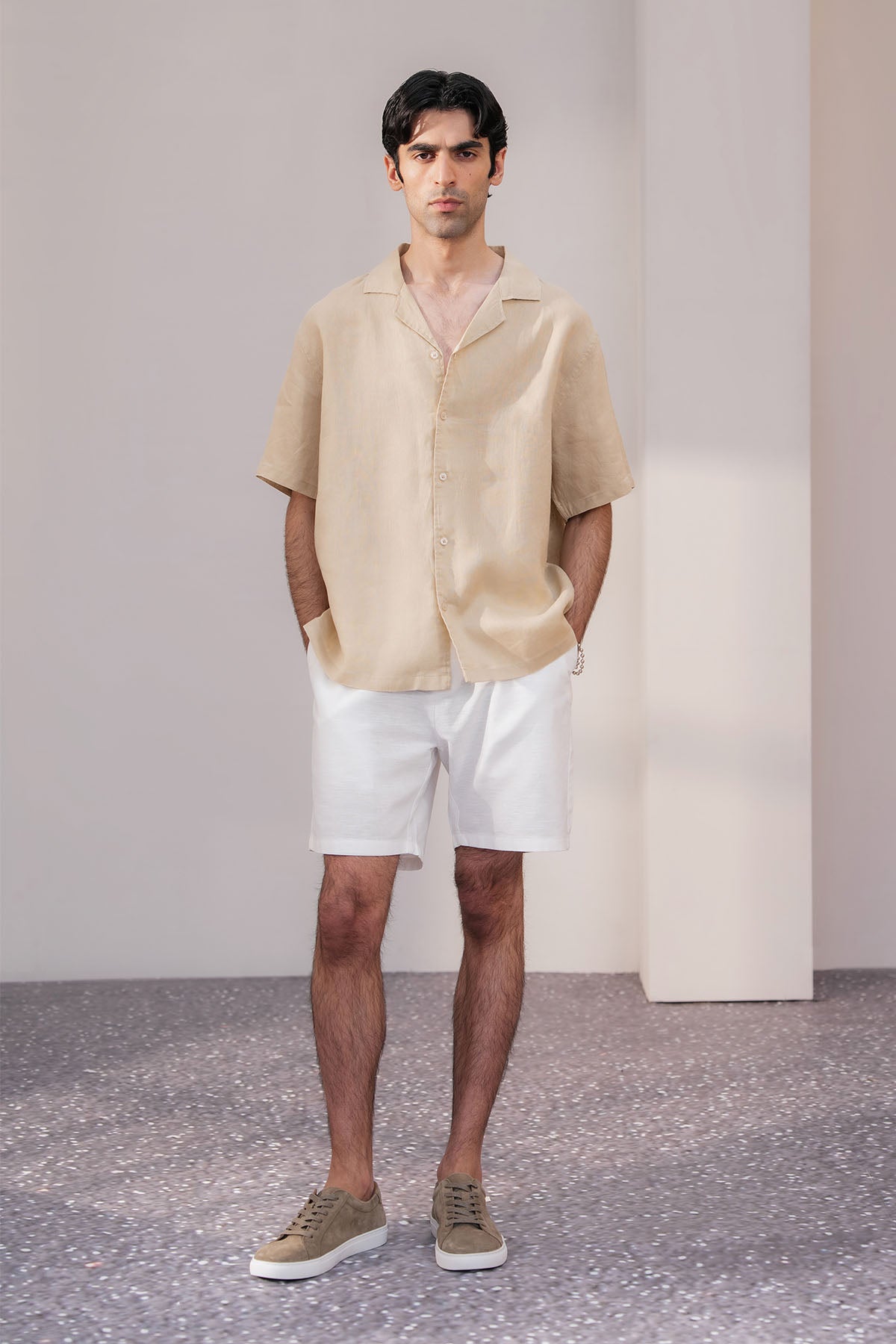 RESORT SHIRT- 100% LINEN