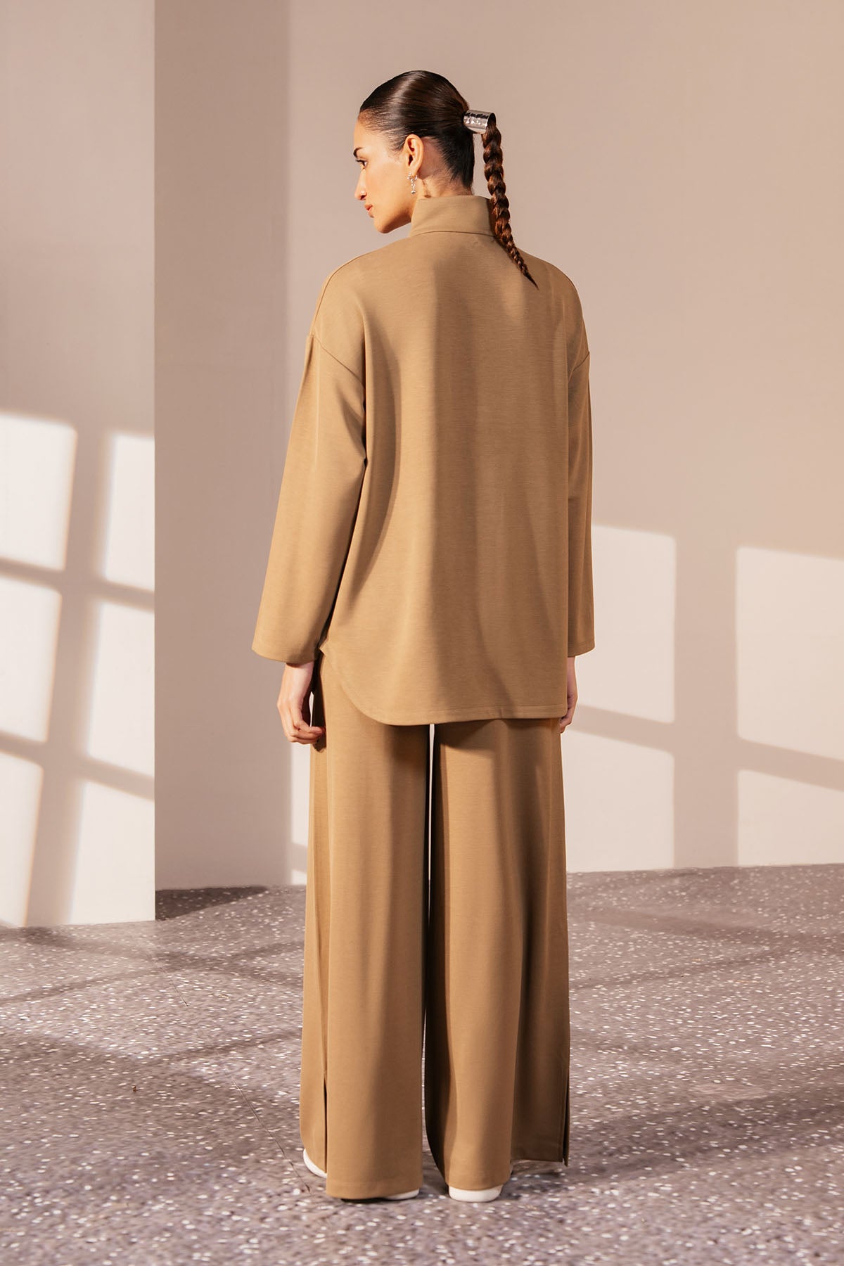 LONG SLEEVE QUARTER ZIPPER-CLOUDLUX LIGHT