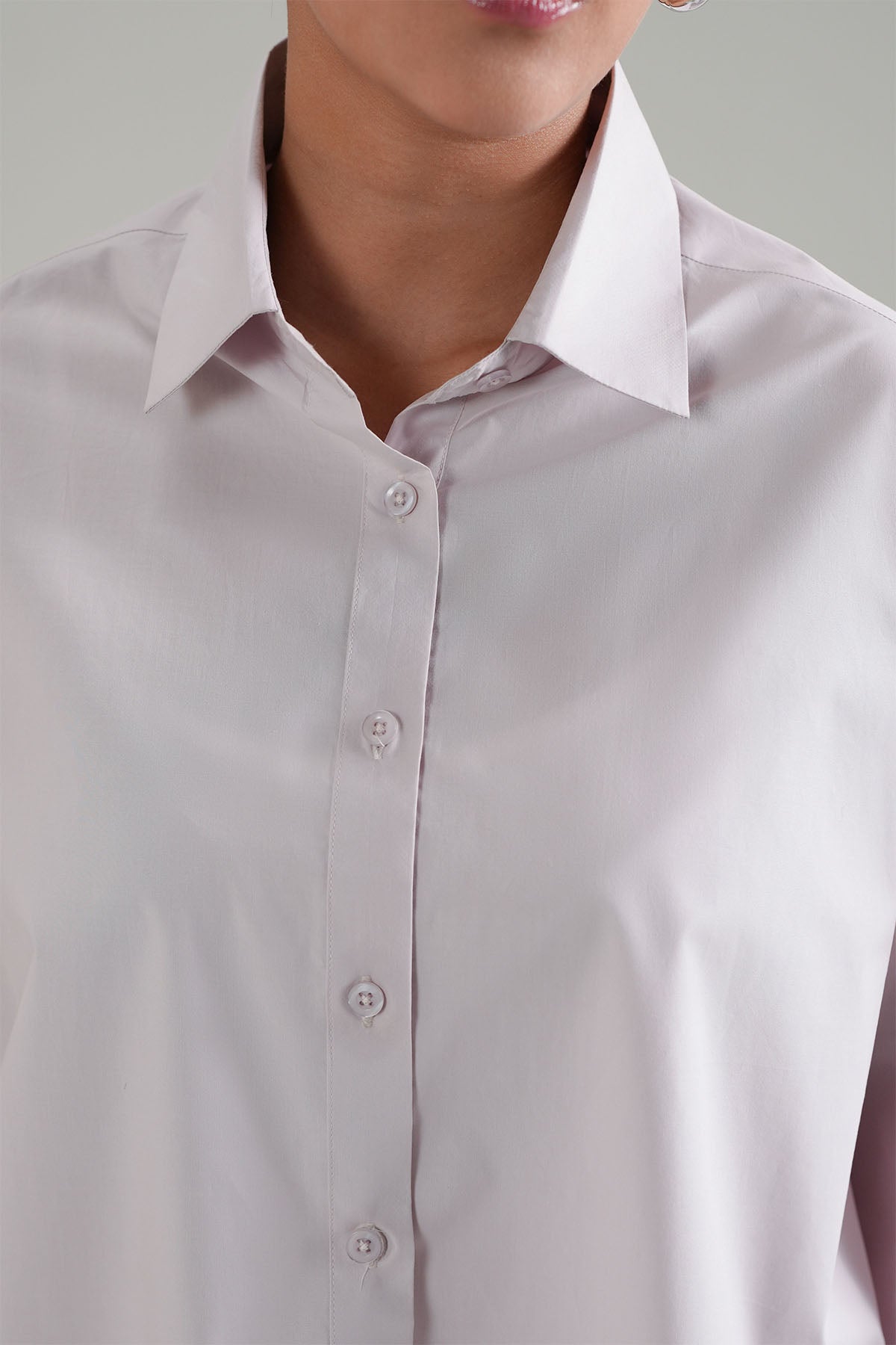 MODAL BLEND COLLAR SHIRT