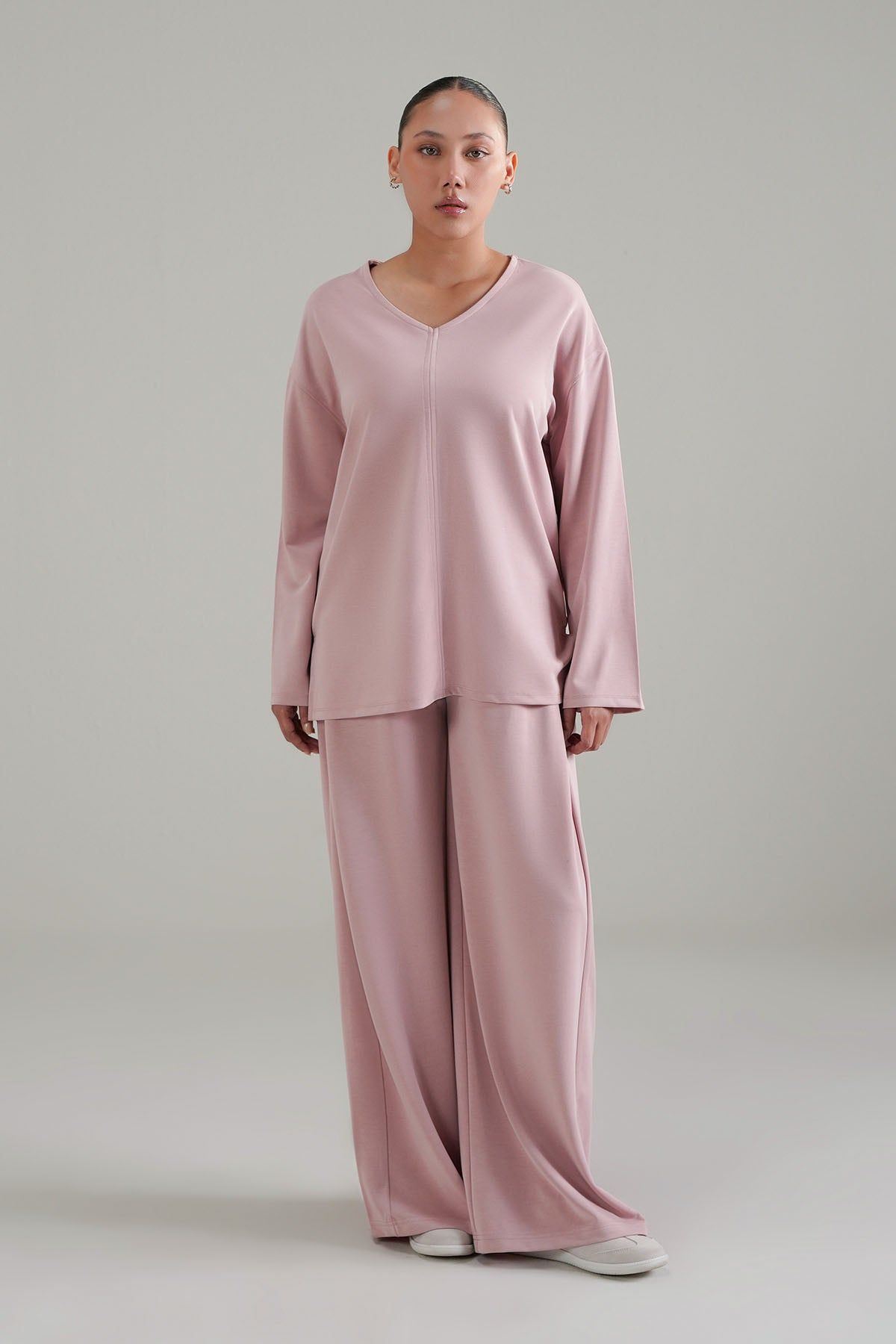 LIGHTWEIGHT WIDE-LEG PANTS-CLOUDLUX