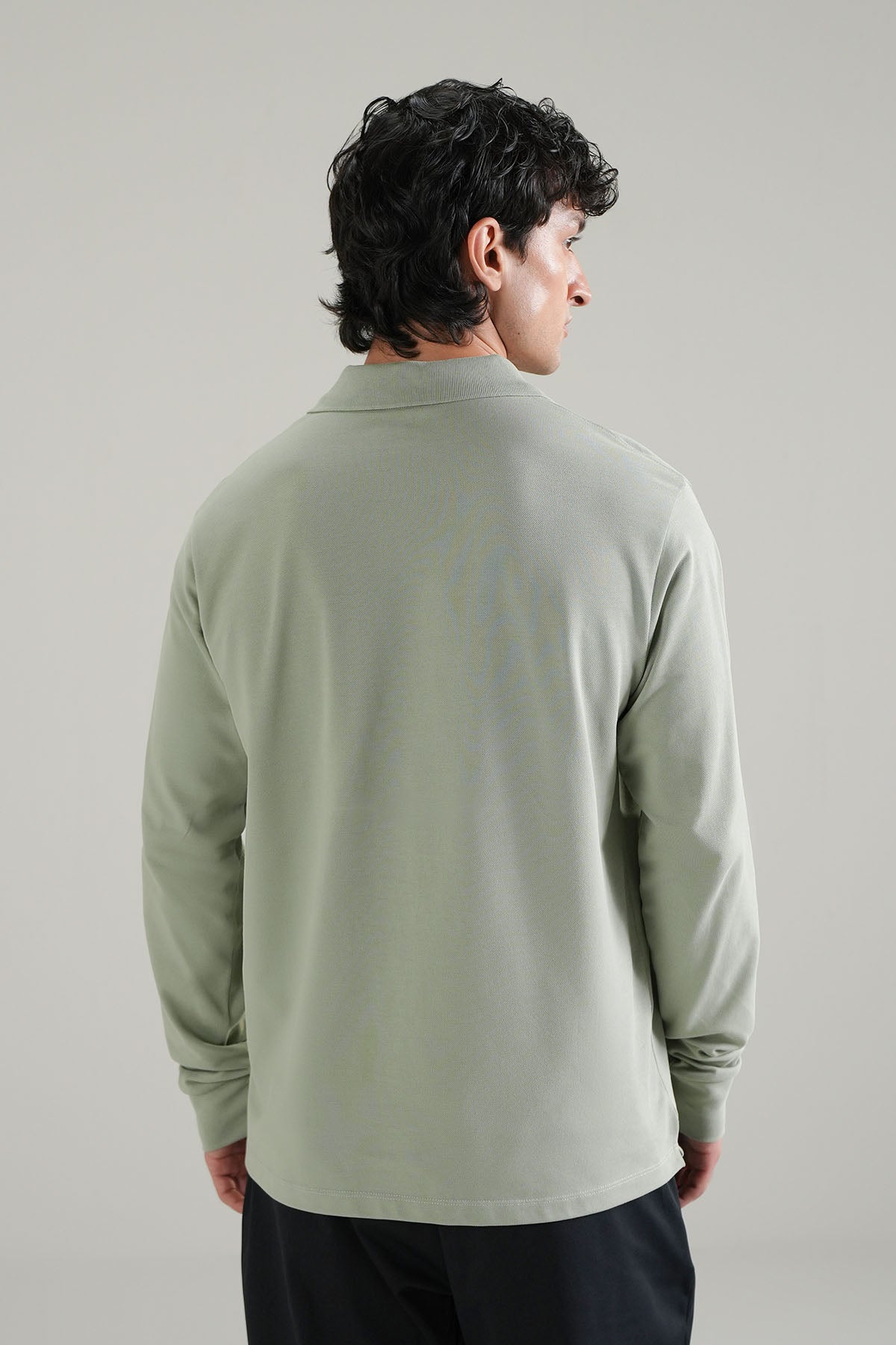 FULL SLEEVE SUPIMA POLO T-SHIRT