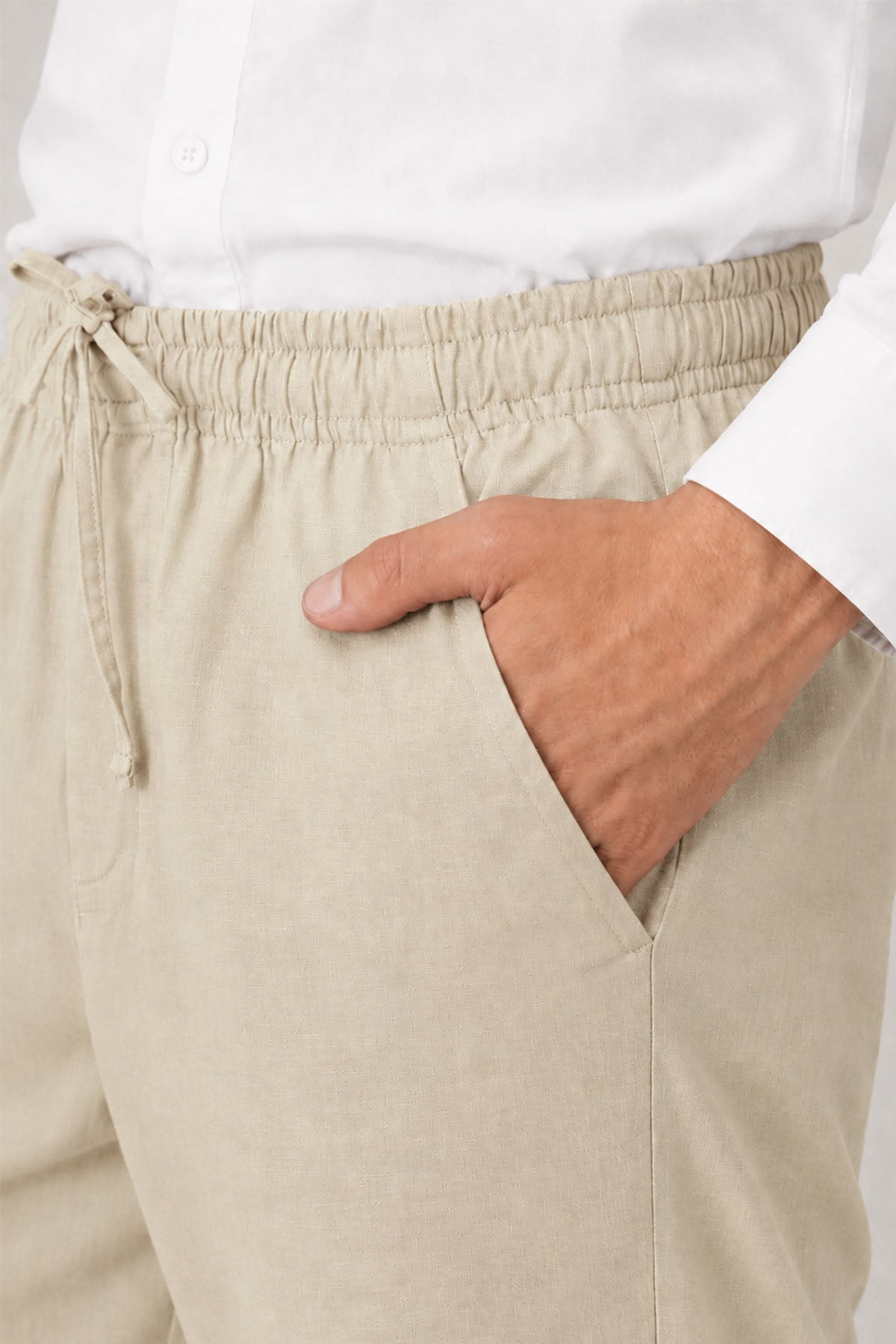 RELAXED PANTS- 100% LINEN