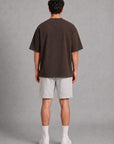 MEN OVERSIZED DOUBLE KNIT T-SHIRT