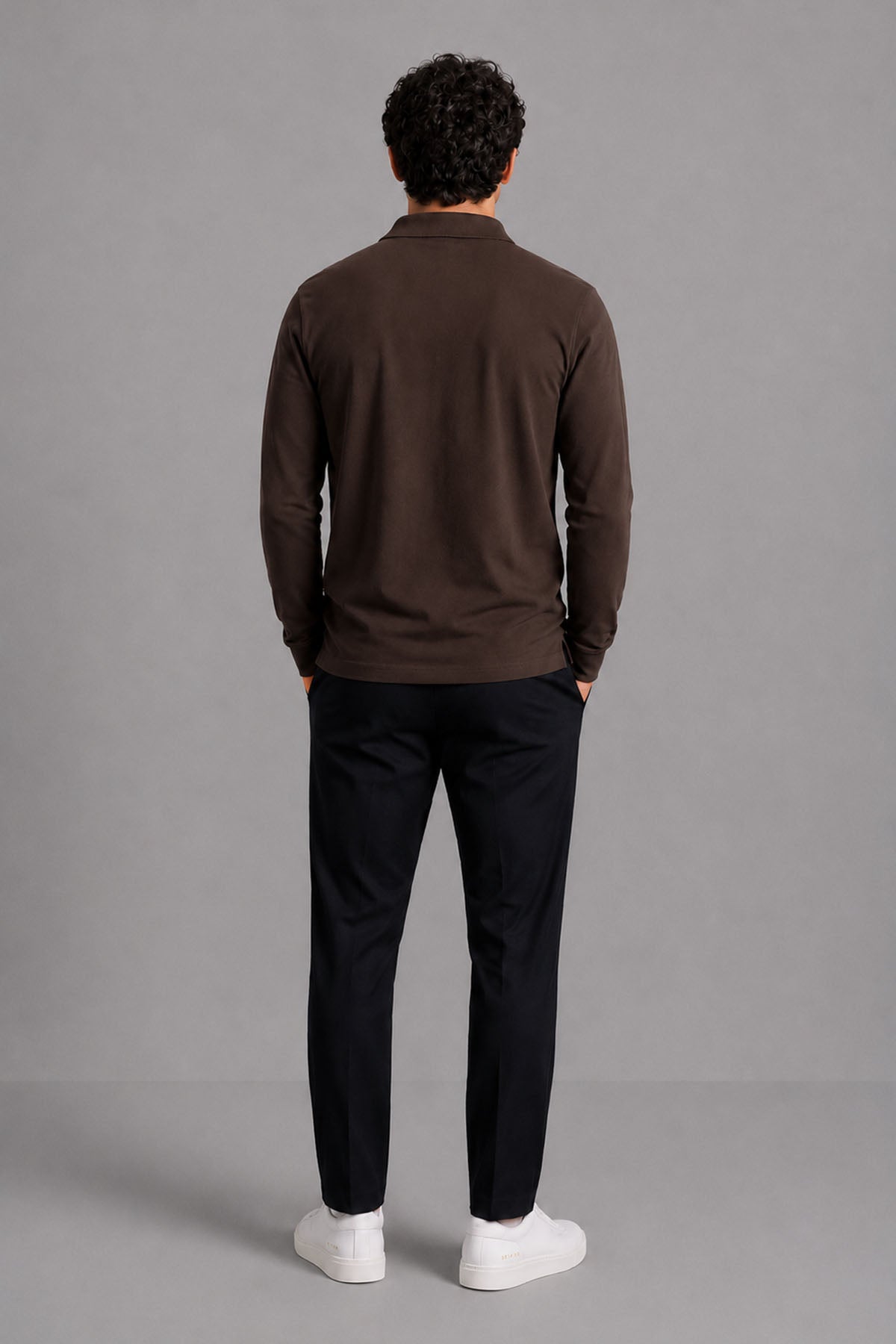 FULL SLEEVE SUPIMA POLO T-SHIRT