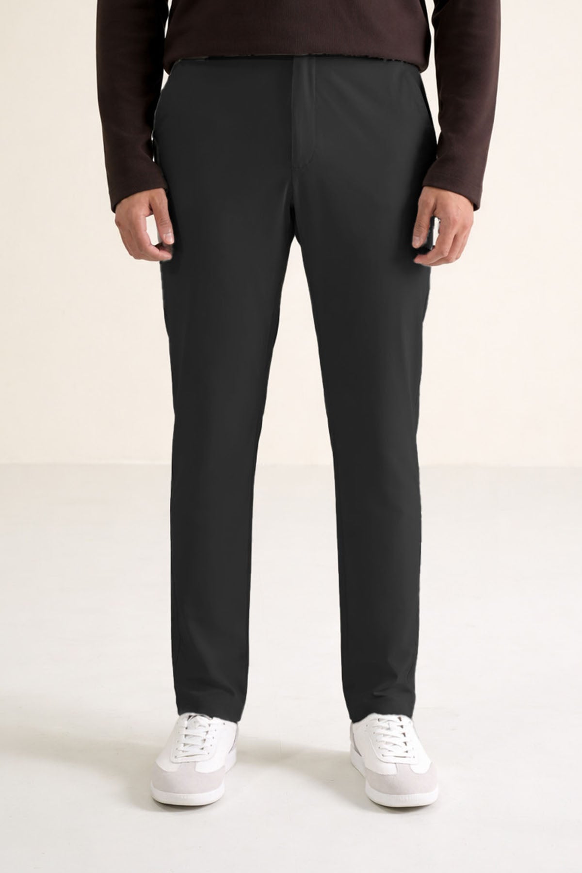 TECH PANT WITH ELASTICATED WAISTBAND-ULTRA LIGHT