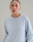 CREWNECK TOP-CLOUDLUX LIGHT