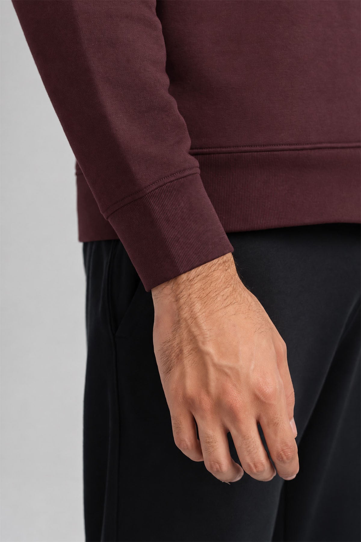 MEN QUARTER ZIP-DOUBLE KNIT