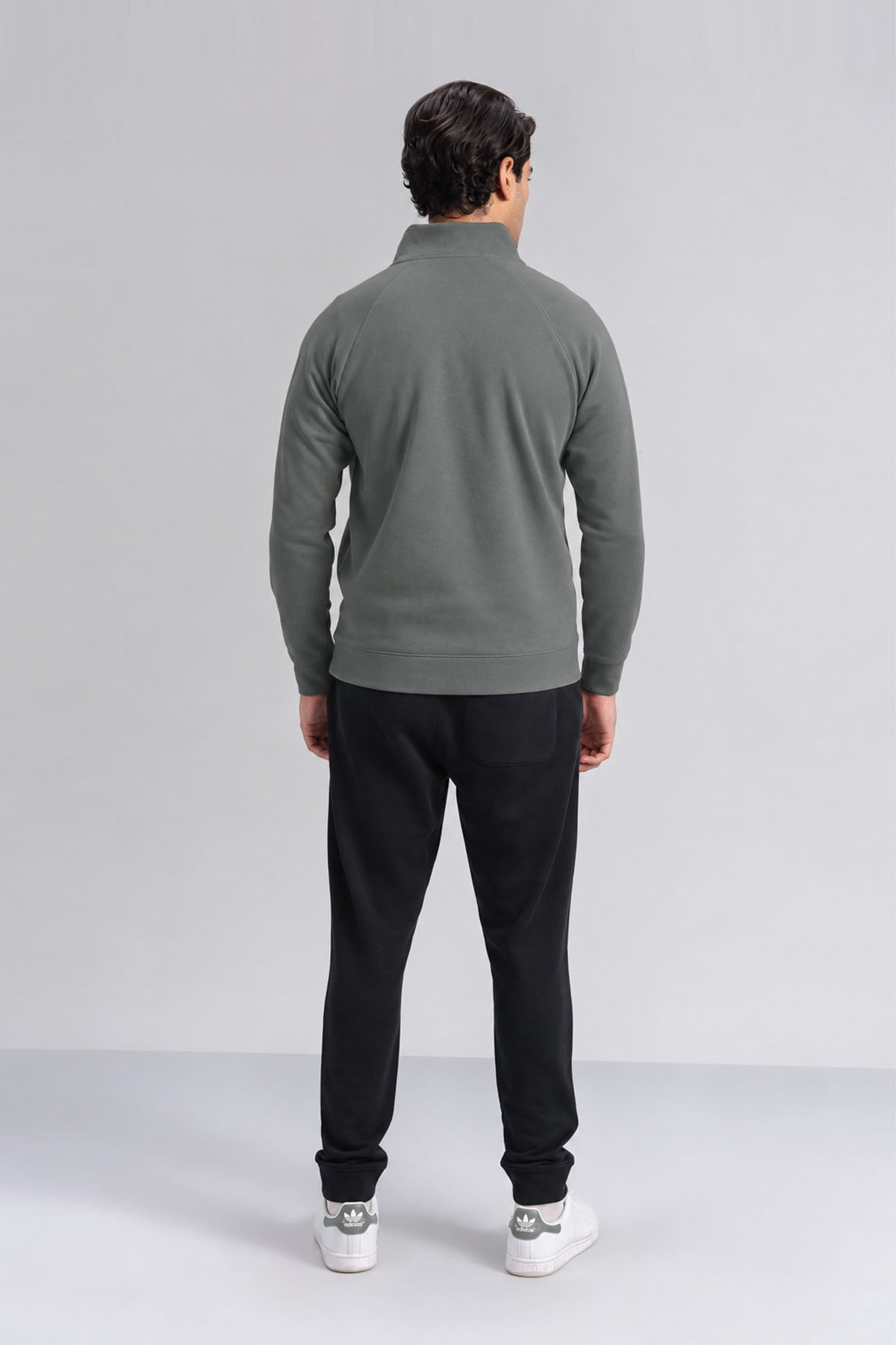 MEN QUARTER ZIP-DOUBLE KNIT