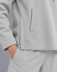 HALF ZIP PULLOVER HOODIE CLOUDLUX LIGHT