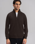 MEN QUARTER ZIP-DOUBLE KNIT