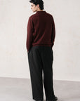 REFINED POLO SWEATER