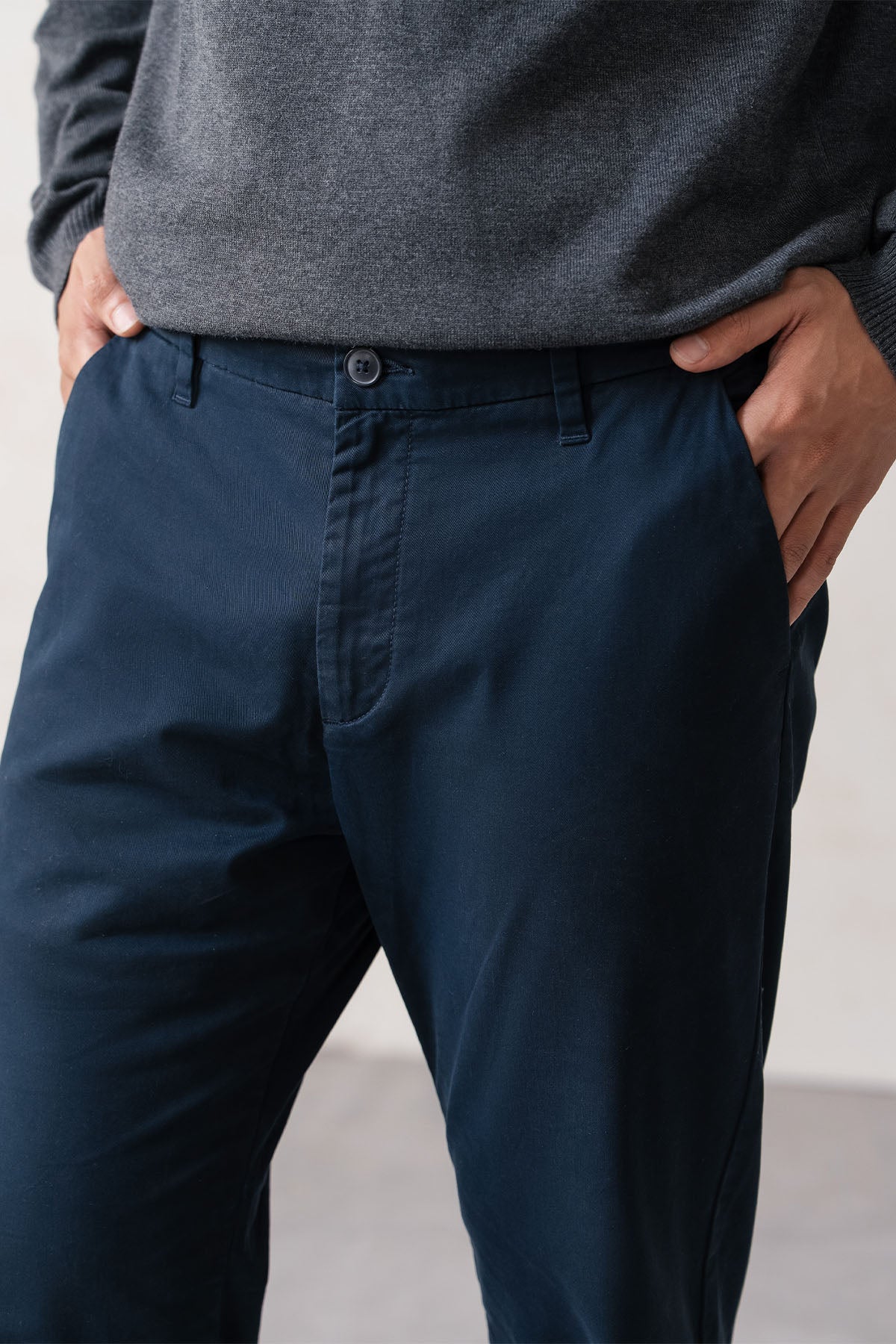 REFINED POLO SWEATER