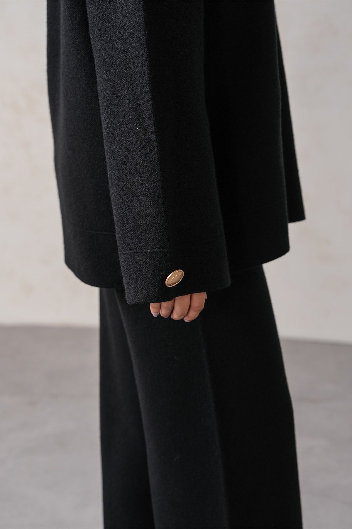 COWL NECK KNIT SET